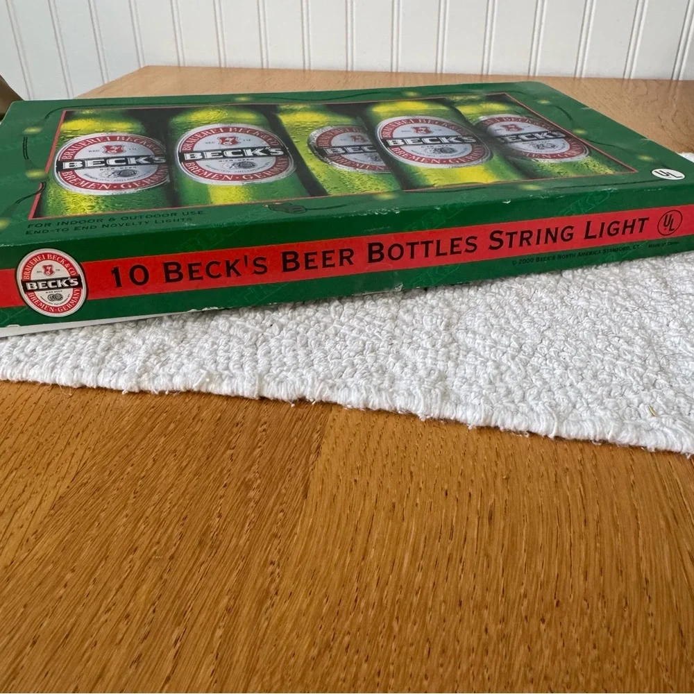 Beck's Green Bottle String Lights